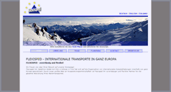 Desktop Screenshot of flexisped.com