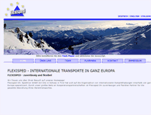 Tablet Screenshot of flexisped.com